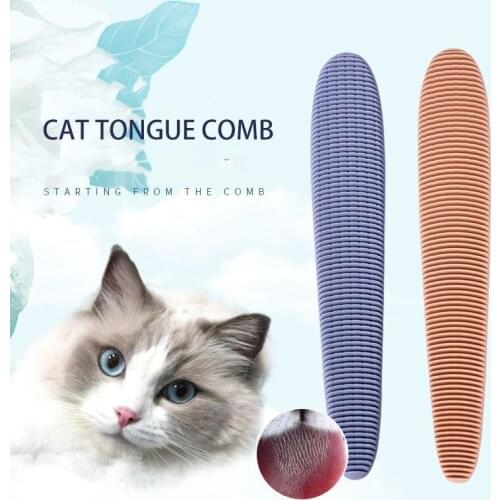 Cat Tongue Comb Cat Pet Comb Bristles Cat Daily Hair Care Tools British Short Long Hair Short Hair Kitten Pet Cleaning Supplies