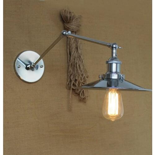 Adjustable Swing Long Arm Wall Light Fixtures Living Room Edison Retro Vintage Wall Lamp Industiral Sconce Lamparas De Pared