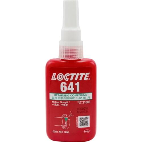 50ml loctite 641 bearing special glue fast retaining glue detachable cylindrical metal strong glue