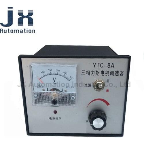Three-phase AC Torque Motor Speed Controller YTC-8A Winding Motor Electronic Voltage Regulator