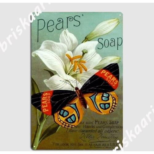 Vintage Soap Advertising Poster Metal Sign Plates Funny Cinema Garage Club Bar Tin sign Poster