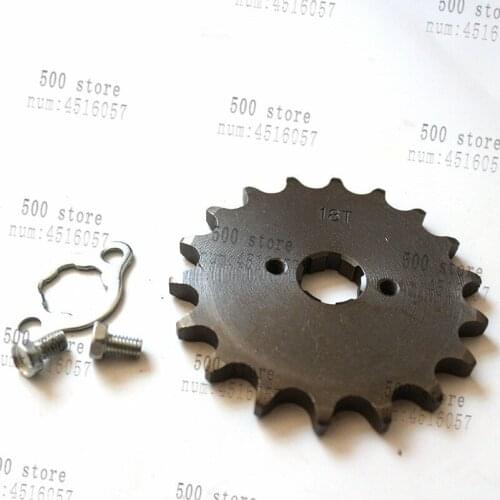 High porformance 18T Teeth 20mm Front Sprocket For 520 Chain Engine Pit Bike ATV Motorcycle Parts