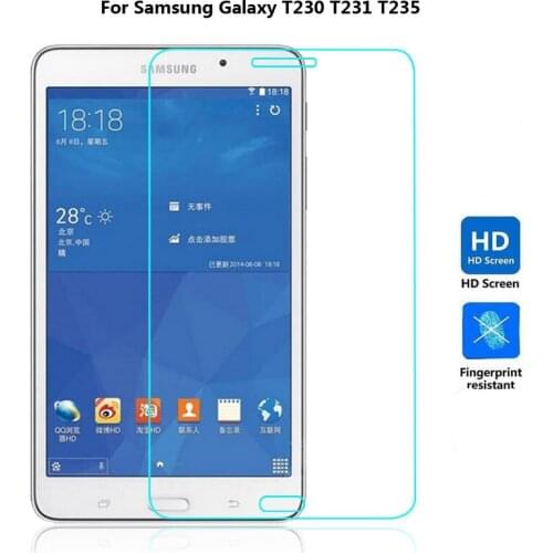 Tempered Glass Screen Protector Film for Samsung Galaxy Tab 4 Tab4 7.0 T230 T231 T235 7"