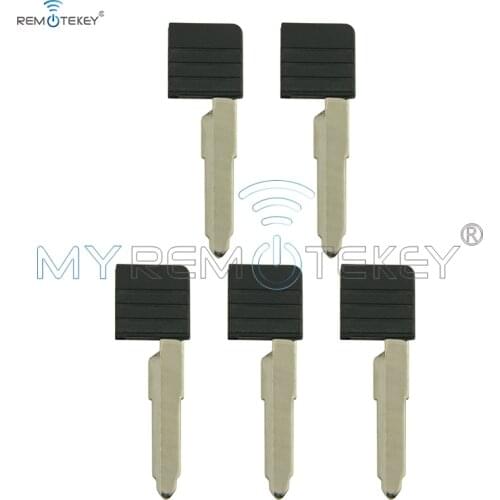 Remtekey 5pcs uncut spare key blade MZD24 For Mazda 5 6 CX7 CX9 replacement smart emergency key blade