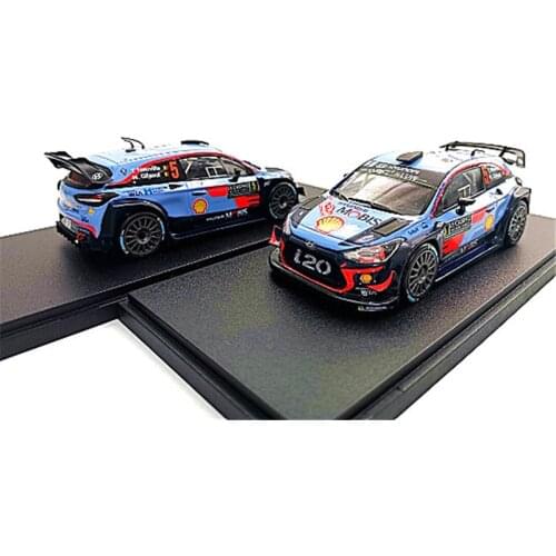 1/43 I20 WRC#5 WINNER Simulation Car Model Modern Rally Car Model Champion Souvenir Gift
