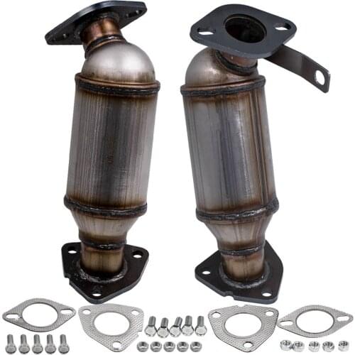 1 Pair Front Catalytic Converter LH & RH For Buick Enclave 3.6L 6 Cylinder 2008 - 2017 For Chevrolet Traverse 3.6L 6 Cylinder