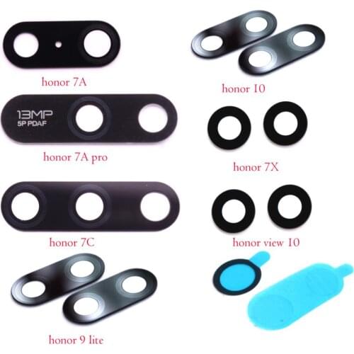 2pcs new original lens for Huawei Honor 7A pro 7C 7X 9 10 lite View 10 / Honor9 lite honor10 /view10
