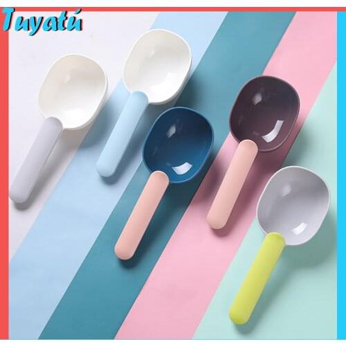2020 Design Cat Feeding Shovel for Dogs Food Feed Scoop Pet Cats Feeder Spoon Dog Cat-Related Dog Products for Cats Accessories