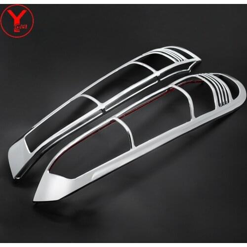 ABS Chrome Plated TAIL LAMP COVERS Tail Light Covers for NISSAN Rogue X Trail Xtrail X-Trail T30 2001-2006 Car Auto Parts YCSUNZ