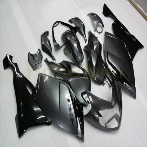 Black motorcycle Full fairing kits for BMW K1200S 2005 2006 2007 2008 body kit ABS Plastic Bodywork Set