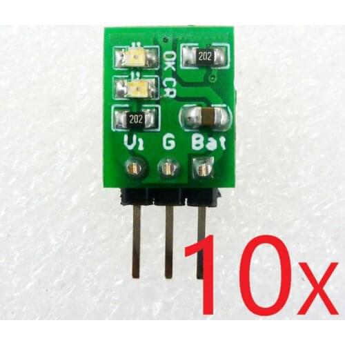Dd08crma 10pcs Ultra Mini Dc Lithium Battery Charger Board Power Module For 18650 Rechargeable Lithium Battery Led Toy Drone