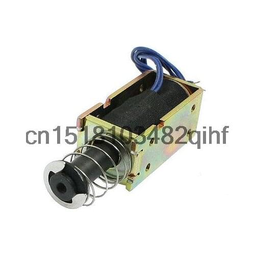 DC 12V 1.5A Open Frame Pull Type Solenoid Electromagnet