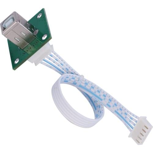 SJ@JX Adapter Cable 5pin 2.54HX to Printer Interface USB-B