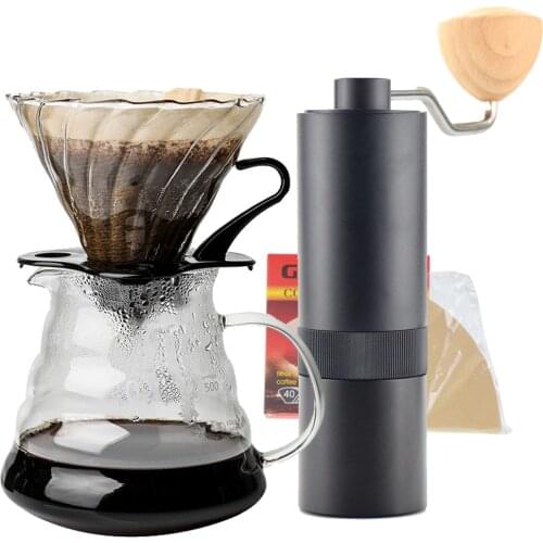 Ecocoffee Creative V60 Coffee Grinder Percolator Coffee Maker Barista Sharing Server