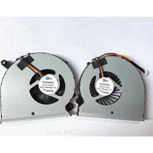 New Notebook CPU GPU Cooler Fan for Gigabyte Aero14 RP64 P64 Laptop Cooling Pads