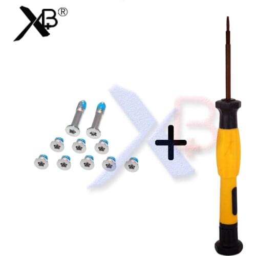 Brand New Bottom Case Screws Screw 10pcs/set and Screwsdriver For Macbook Air A1369 A1466