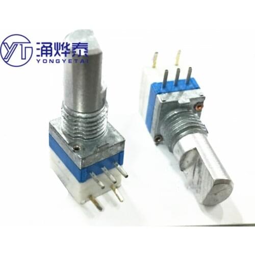 Walkie talkie A203 potentiometer with switch A20K volume potentiometer with switch shaft length 15MM