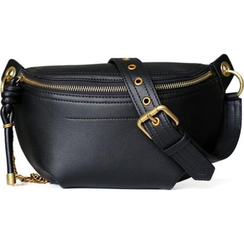 Luxury Designer Handbag Women Waist Bags Genuine LeatherHigh Quality mini Corssbody Bag Chest Bag for Ladies 2019