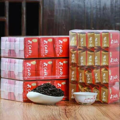 Oolong Tea Rock Tea Wuyishan Dahongpao Bubble Independent Packaging Box