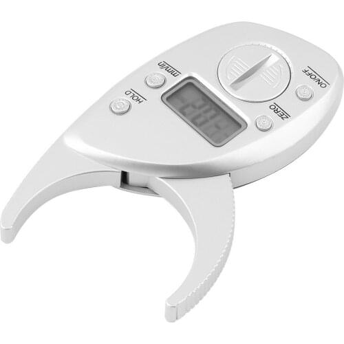 ABS Plastic Stylish and Lightweight Body Fat Caliper Monitors Electronic Digital Body Fat Analyzer Pack Skin Muscle Tester