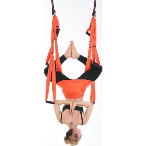 SY05 Flying-hammock for air yoga fabric Swing latest multi-function Anti-gravity yoga straps for yoga training yoga for sporting