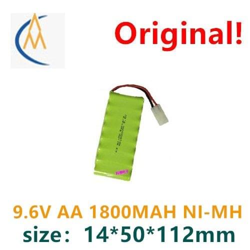 9.6vaa1800mah single row Ni MH rechargeable battery remote control toy car and boat with large capacity and long-lasting play