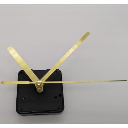 10sets Repair Clock Quartz Mechanism Home DIY Clock Mechanism Movement Parts replace accessories Kit For Quartz Clock 18mm shaft