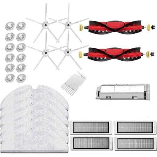 For xiaomi Roborock S5 MaxS50 S55 S6 Pure S6MaxVacuum Accessories Mop Cloth Hepa Filter Main Brush Side Brush Parts