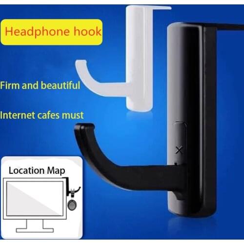 Headphone Holder receiver hook Hanger Wall PC Monitor Durable Stand bracket Headset Earphone Stand Rack Holder rack Sep4
