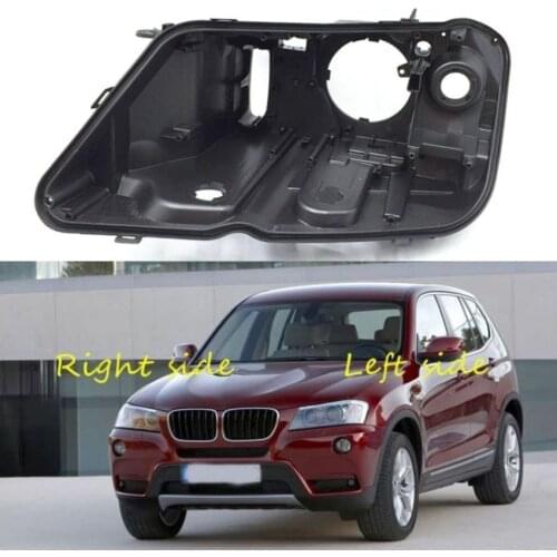 Headlight Base For BMW X3 F25 2010 2011 2012 2013 Headlamp House Car Rear Base Front Auto Headlight Back House