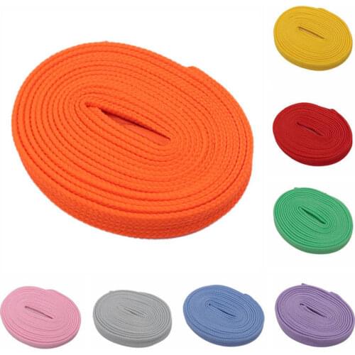 300cm 118inch Extra Long AF1 Shoelace Hollow Double 0.7cm Flat Shoelace 25 Colors Solid Color Plain Bootlaces For Airforce 1