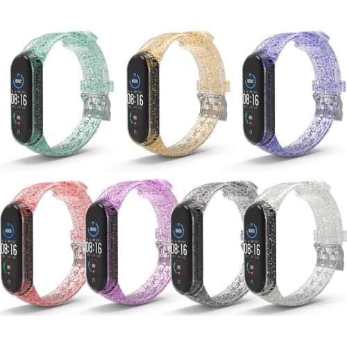 Bracelet For Xiaomi Mi Band 5 6 Band 4 3 Strap Silicone Wristband TPU strap For xiaomi Mi band 5 bracelet Mi band 3 4 5 6 Strap