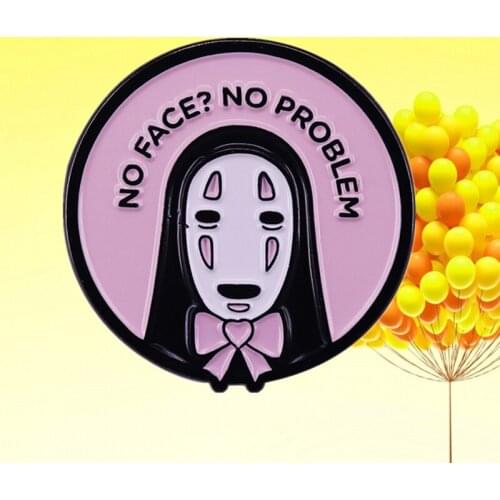 Spirited Away Miyazaki Hayao Japanese Anime Metal Enamel Pin Brooch jewelry