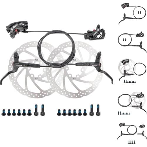 MEROCA MT420 MTB Brake Bicycle Hidraulic 160mm Disc Brake Four-Piston Bike Oil Brake