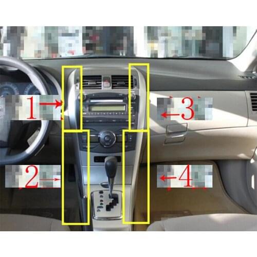Outlet Decoration Strip Panel For TOYOTA 2007-13 Corolla