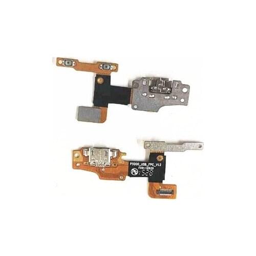 10pcs New USB Dock Connector Port Charging Charger Flex Cable Board For Lenovo YoGa Tab 3 P5000 V1.2 YT3-850F