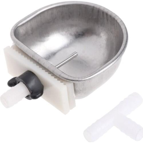 69HC Rabbit Automatic Drinker Water Feeder Fix Bowl Stainless Steel T Joint Equipment