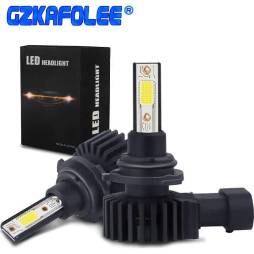 AILEO 9005 9006 COB Auto LED Headlight Headlamp Bulbs High/Low Beam 3000K 6000K 10000K H1 H3 H4 H7 H8 H9 H11 Car Headlight Bulb