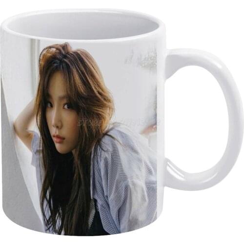 MY VOICE TAEYEON White Mug Ceramic Mug Creative Mug Taeyeon Kim Taeyeon Kid Leader Snsd Soshi Sone Girls Generation Kpop