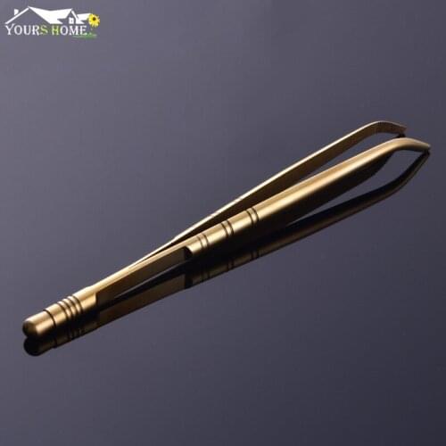 1 Piece 16.5cm Kitchen Cooking Medical Tweezers Tongs With Comfortable Ridged Handle Bar Accessory Barware