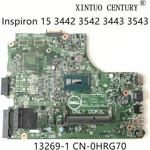 CN-0HRG70 0HRG70 HRG70 For Dell Inspiron 15 3442 3542 3443 3543 5748 Laptop Motherboard 13269-1 FX3MC With 2957U 100% tested OK
