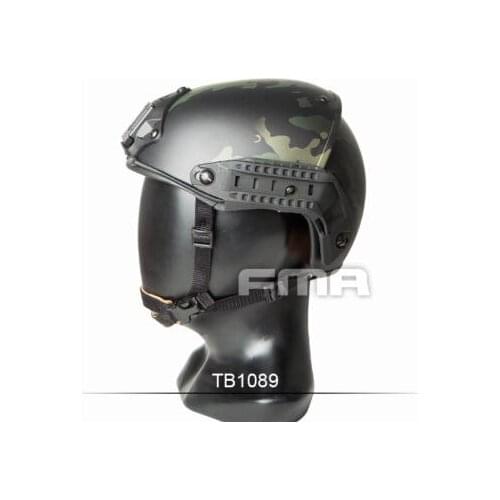 FMA Outdoor Airsoft Paintball Tactical 2 in 1 CP Helmet Camouflage camouflage TB1089