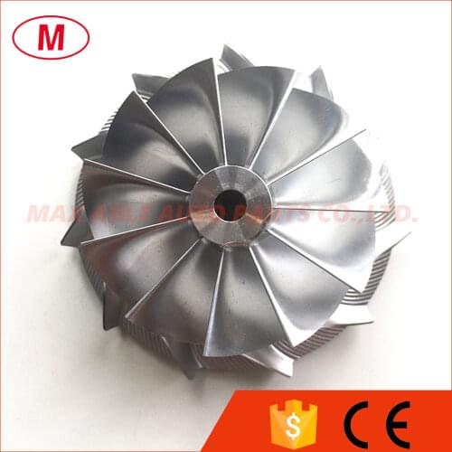 GTX3582 9833-2 62.45/82.36mm 11+0 blades High Blade Racing Billet Compressor wheel/Turbocharger Aluminum 2618/Milling wheel