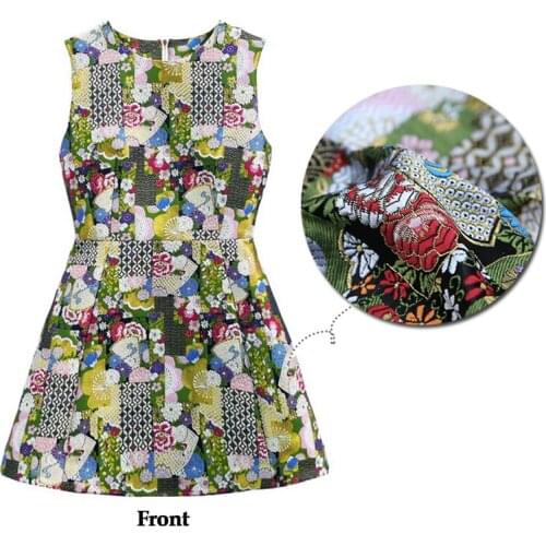 Imported Japanese style Metallic Jacquard Brocade Fabric,3D jacquard yarn dyed fabric for Womens Coat Dress Skirt By meter