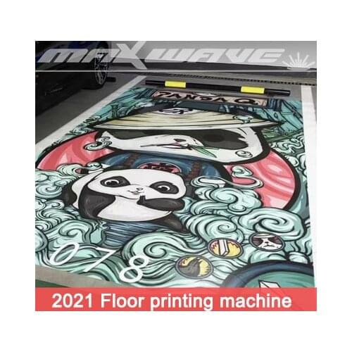 Floor Painting Machine 3d Smart Garage Park Large Automatic Ground Inkjet Printing Graffiti Robot