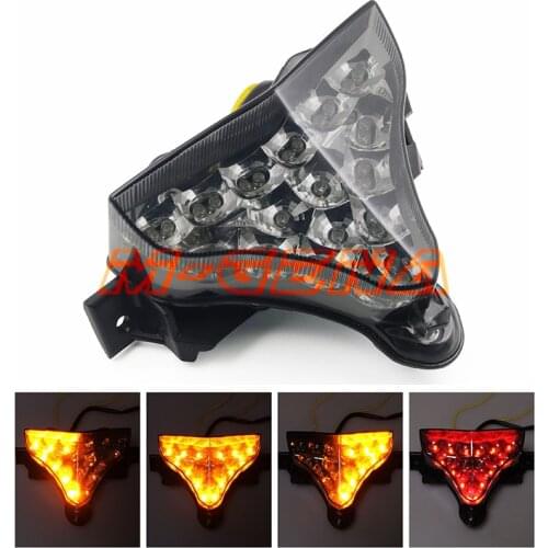 Motorcycle LED Rear Turn Signal Tail Stop Light Lamps Integrated For YZF1000 YZF R1 2009 2010 2011 2012 2013 2014