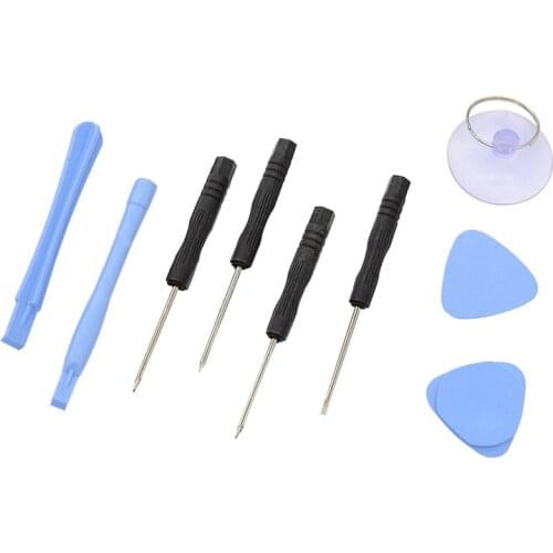 New 9 In1 Set Apple Disassemble Combination Tool Manual Mobile Phone Repair Tools Kit for Apple Samsung IPad Mobile Phone Tablet