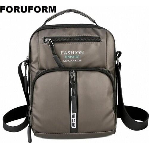 Men Oxford Casual Messenger Bag Satchel Fashion Handbags Man Shoulder Bags Lightweight Travel Business Male Crossbody Bag ZH-219