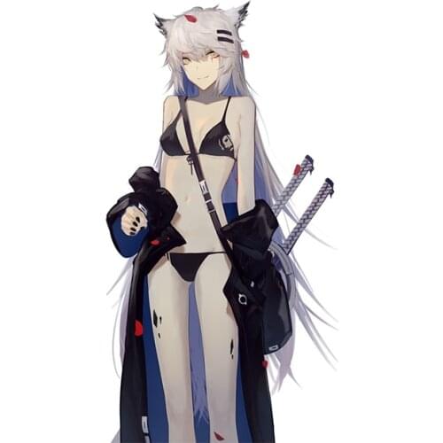 Personality Lappland Arknights Vinyl Car Wrap Car Sticker Creativite Laptop Decal Sunscreen Car Door Protector Apply To Car Door