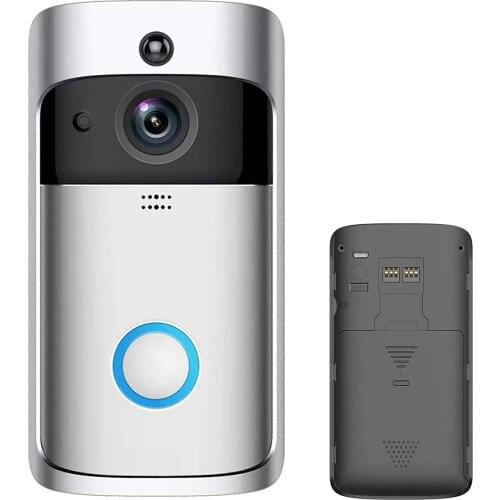 WiFi Visual Video Phone Door Bell 2-Way Audio Video Doorbell Support Infrared Night View PIR Motion Sensor APP Remote Control